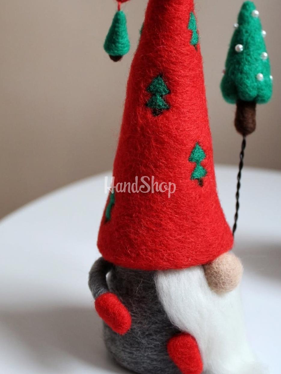 Сувенірний валяний гном новорічний різдвяний 2026 (на вибір!) Сувенірний валяний гном новорічний різдвяний 2026 (на вибір!)