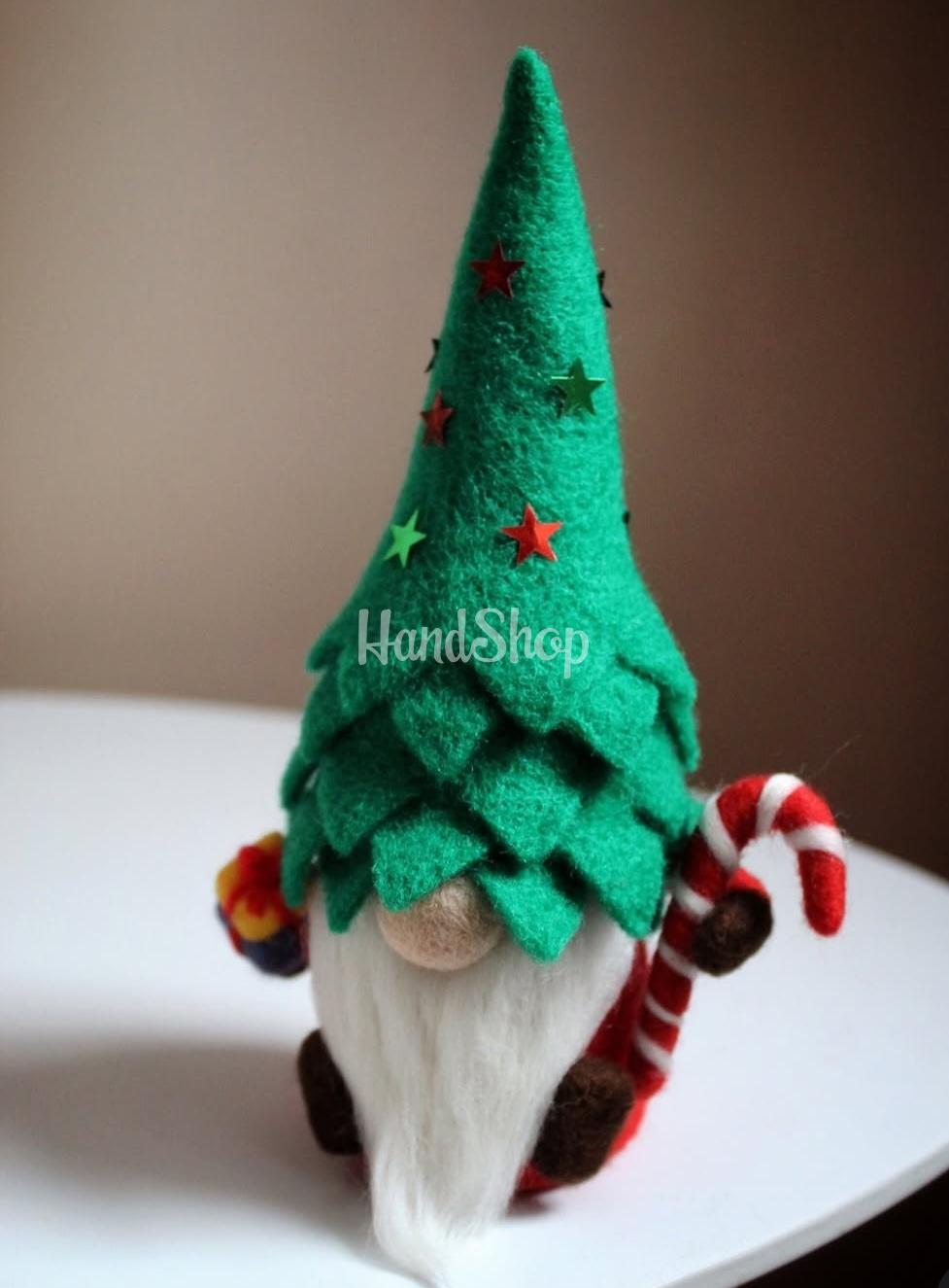 Сувенірний валяний гном новорічний різдвяний 2026 (на вибір!) Сувенірний валяний гном новорічний різдвяний 2026 (на вибір!)