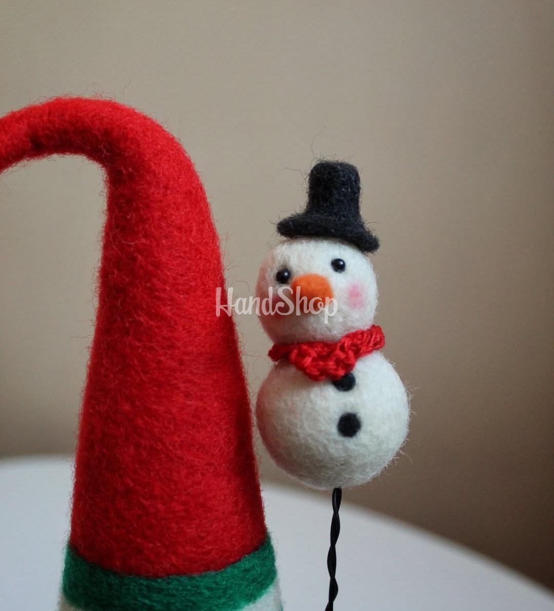 Сувенірний валяний гном новорічний різдвяний 2026 (на вибір!) Сувенірний валяний гном новорічний різдвяний 2026 (на вибір!)