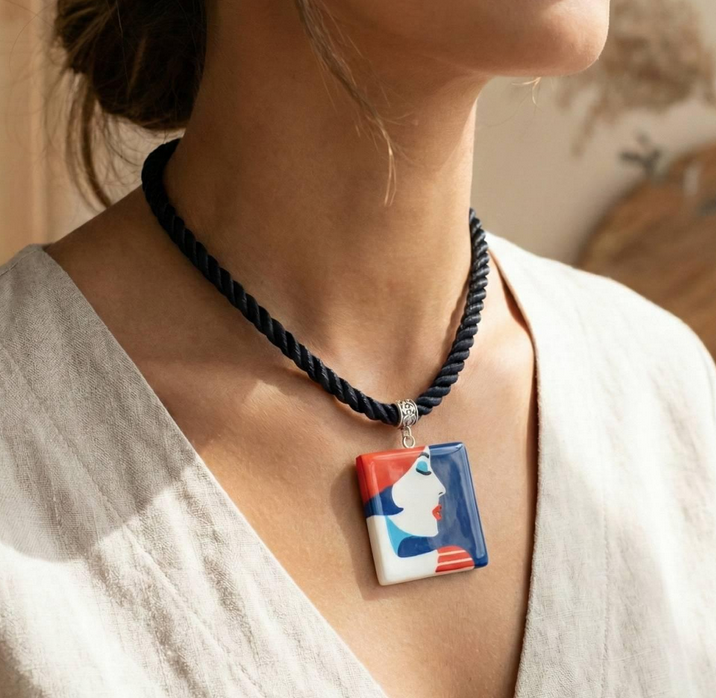 Ідеальний подарунок для мами на День Матері: авторський дерев’яний кулон ручної роботи Malika Favre