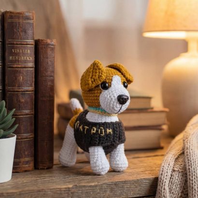 Маленька м’яка іграшка символ України пес Патрон 2026