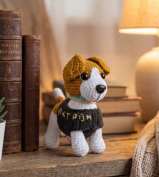 Маленька м’яка іграшка символ України пес Патрон 2026