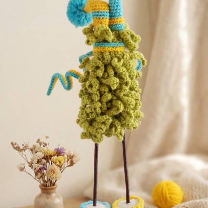 В'язані ялинки новорічні сувеніри пара Ukraine 2026