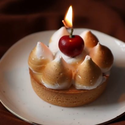 Набір свічки ягідки вишень бджолиний віск, 3 шт!