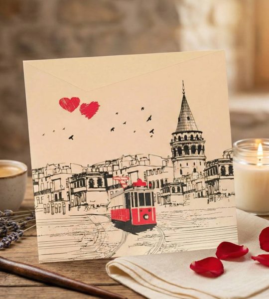 Стильна романтична весільна листівка конверт для грошей