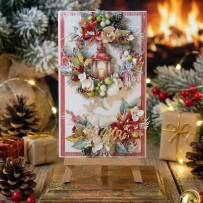 Рождественская открытка зимняя сказка Новий год 2026