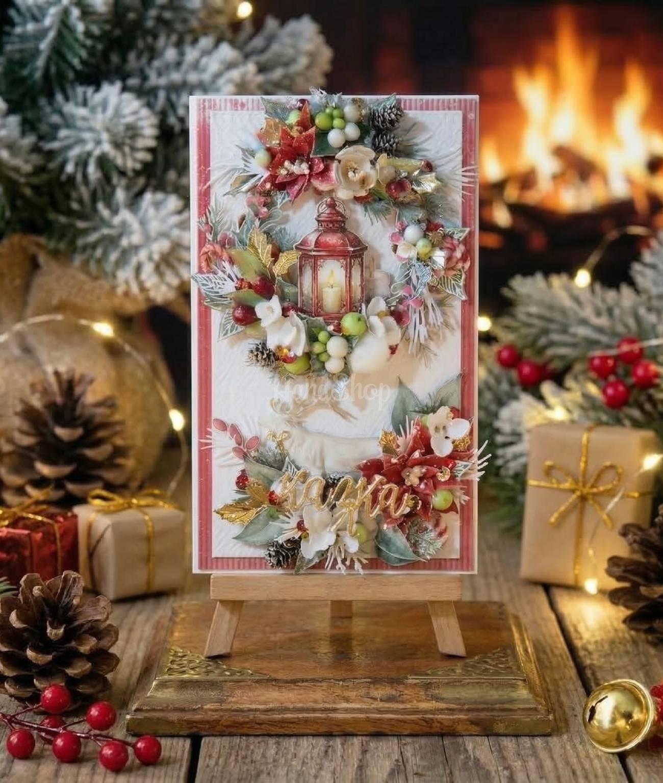 Рождественская открытка зимняя сказка Новий год 2026 Рождественская открытка зимняя сказка Новий год 2026