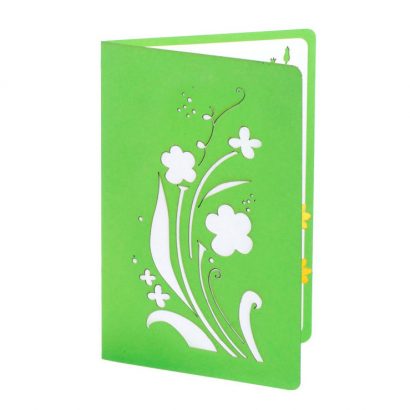 Открытка с 3d цветами объемная день матери