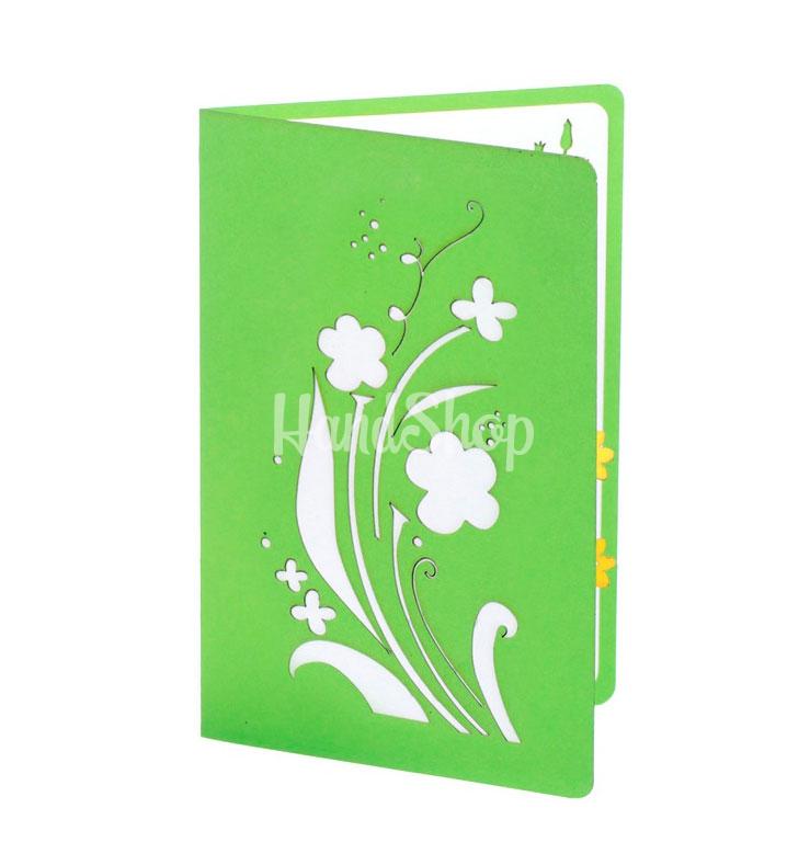 Открытка с 3d цветами объемная день матери Открытка с 3d цветами объемная день матери