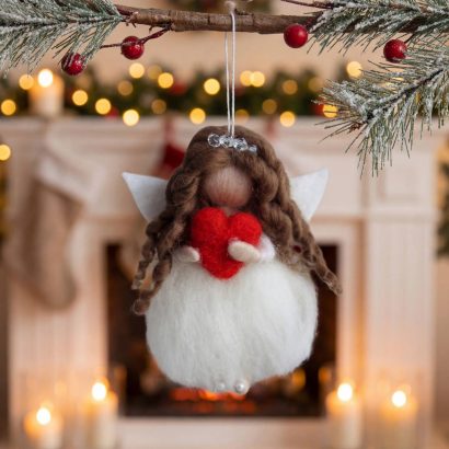 Весільна пара лялька валентинки ангели підвіски, 2 шт